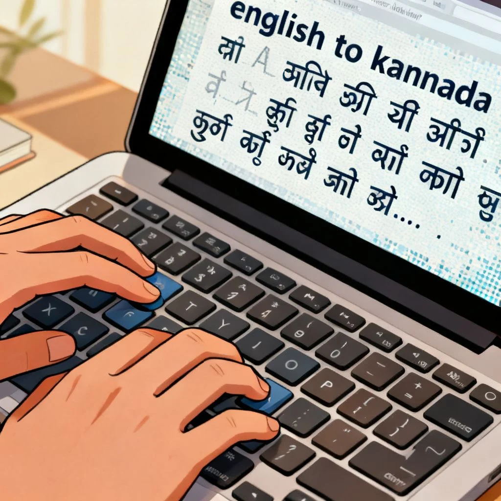 how to translate english to kannada in ms word