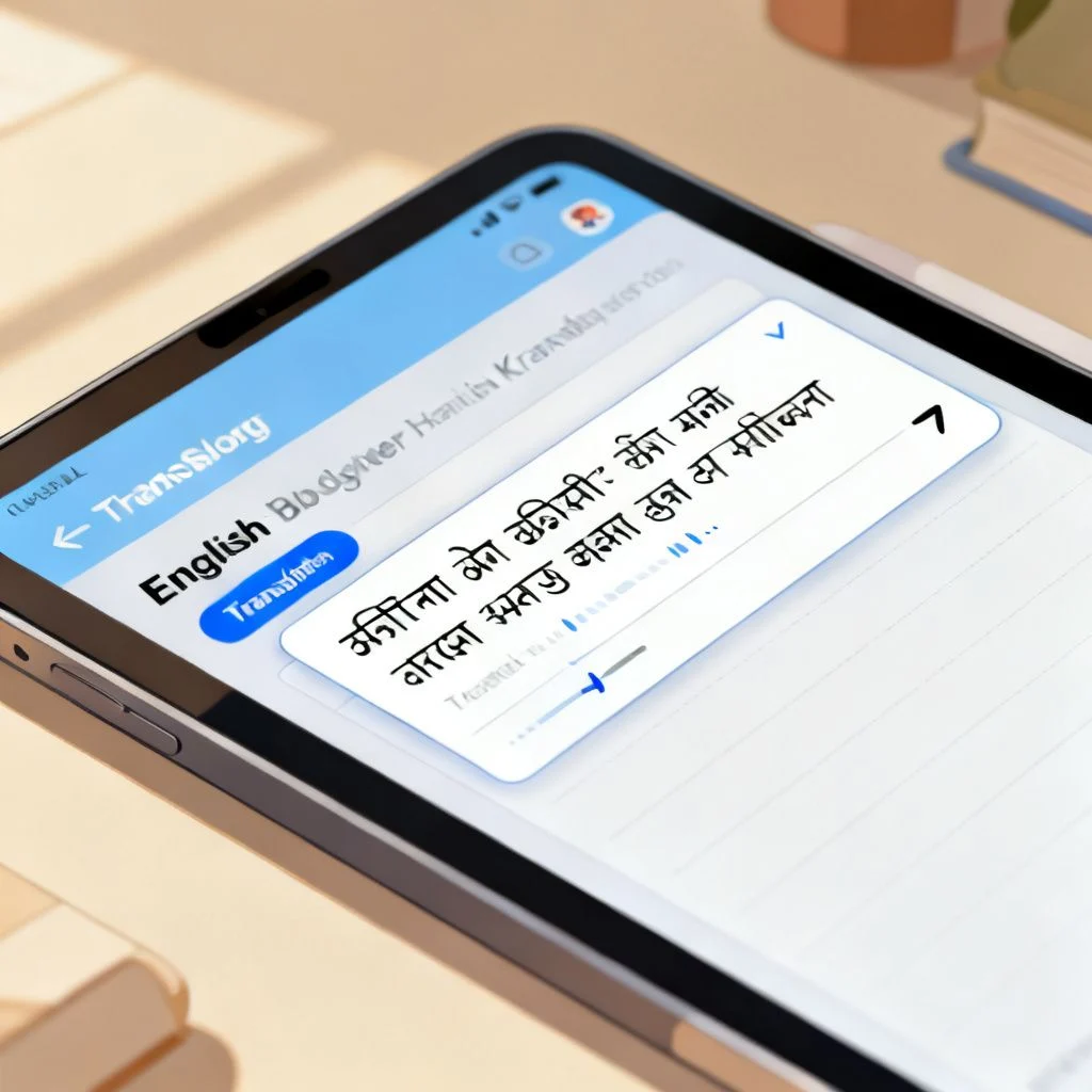 language translator english to kannada illustration