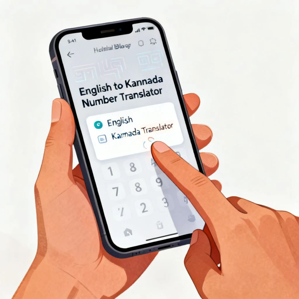 How to Use an English to Kannada Number Translator (With Examples) illustration