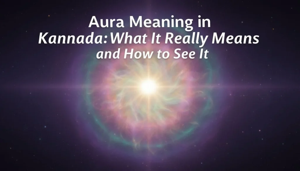 aura meaning in kannada — Aura Meaning in Kannada: What It Really Means and How to See It