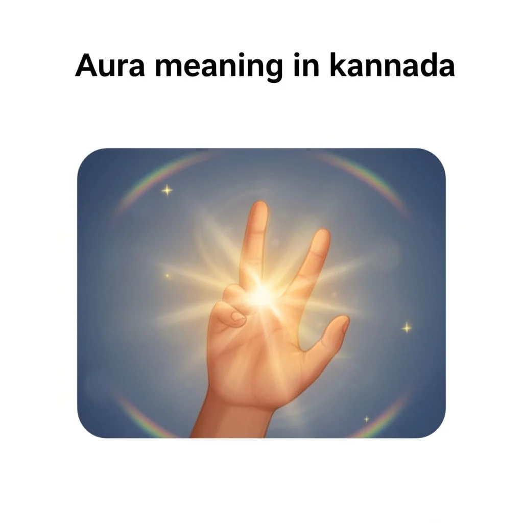 aura meaning in kannada illustration