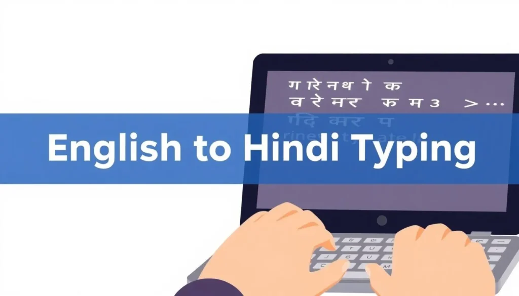 english to hindi typing — English to Hindi Typing: A Complete Guide for Fast, Accurate Input