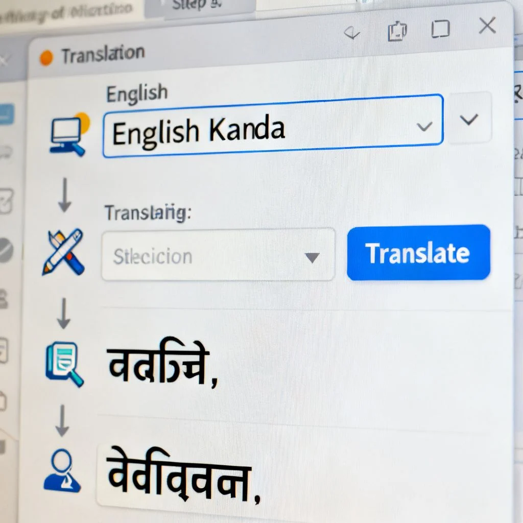 translate english to kannada meaning illustration