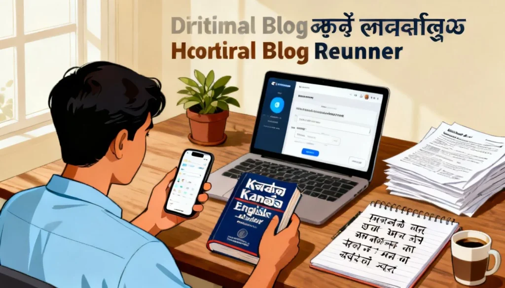 translate english to kannada photo — How to Translate English to Kannada Photo: A Complete Guide