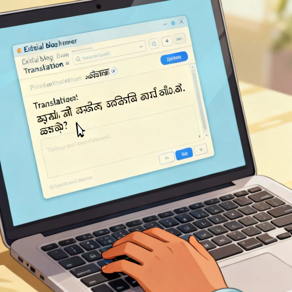 translate english to tamil illustration