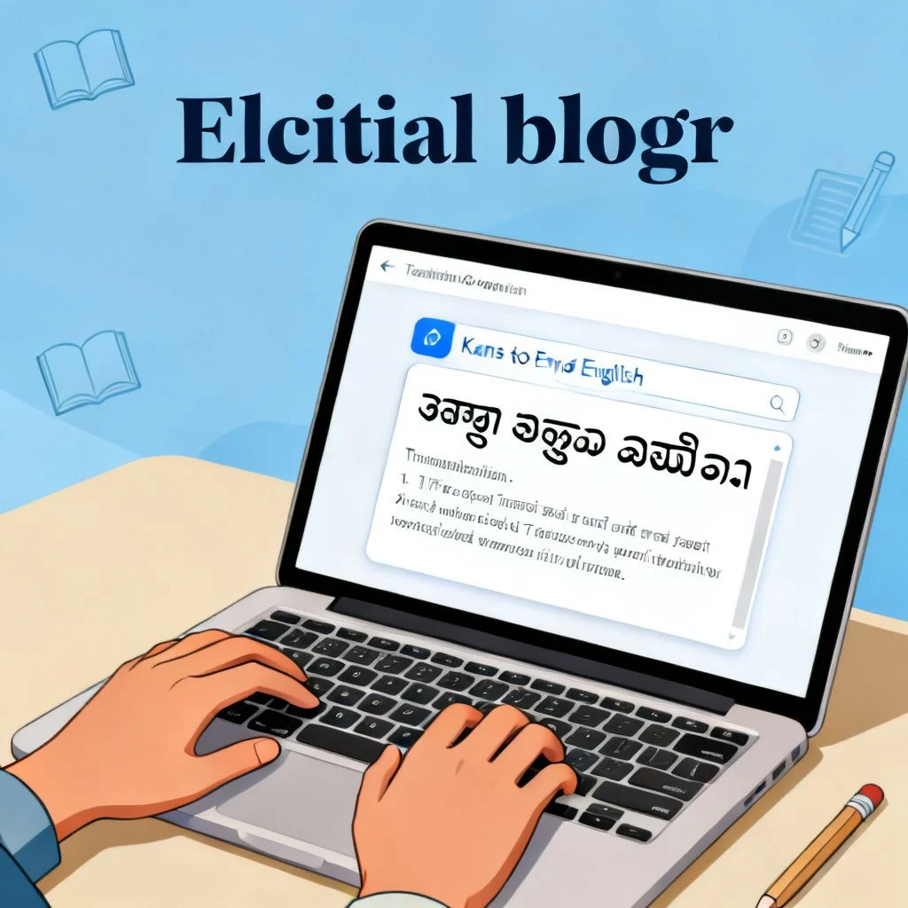 Translate English to Kannada
