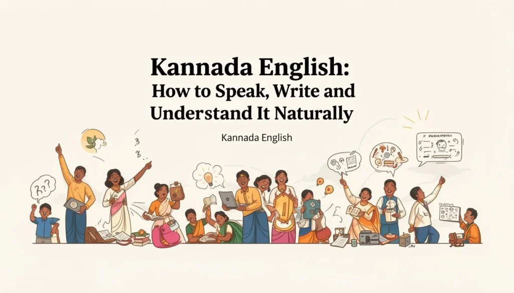 kannada English — Kannada English: How to Speak, Write, and Understand It Naturally
