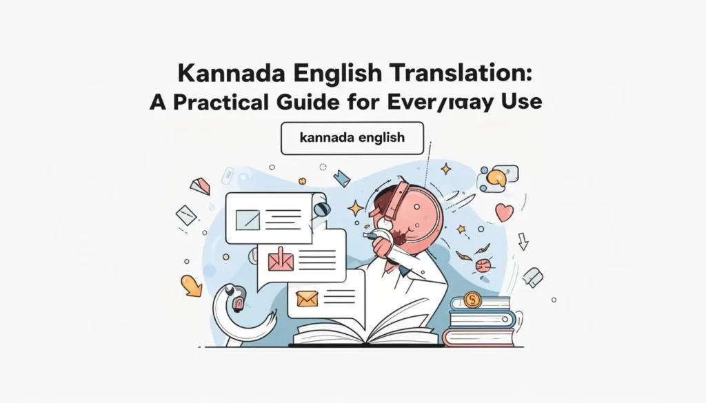 kannada english — Kannada English Translation: A Practical Guide for Everyday Use