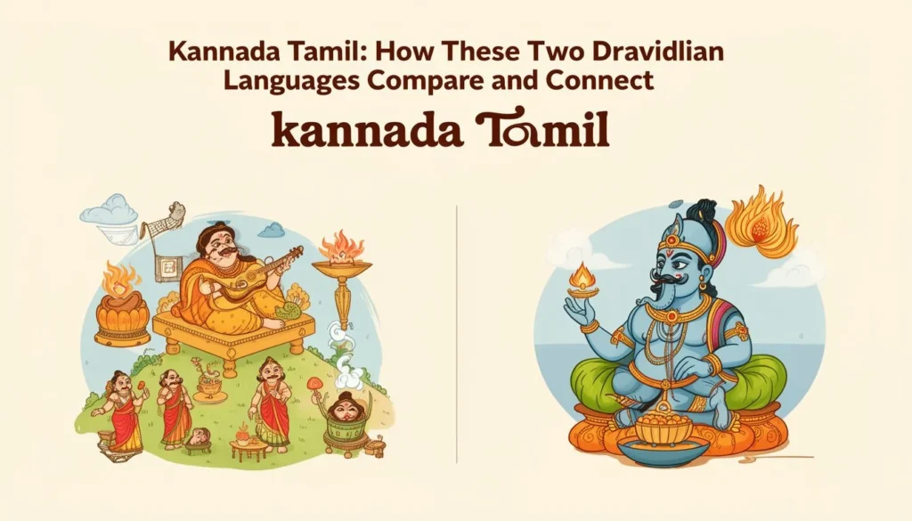kannada Tamil — Kannada Tamil: How These Two Dravidian Languages Compare and Connect