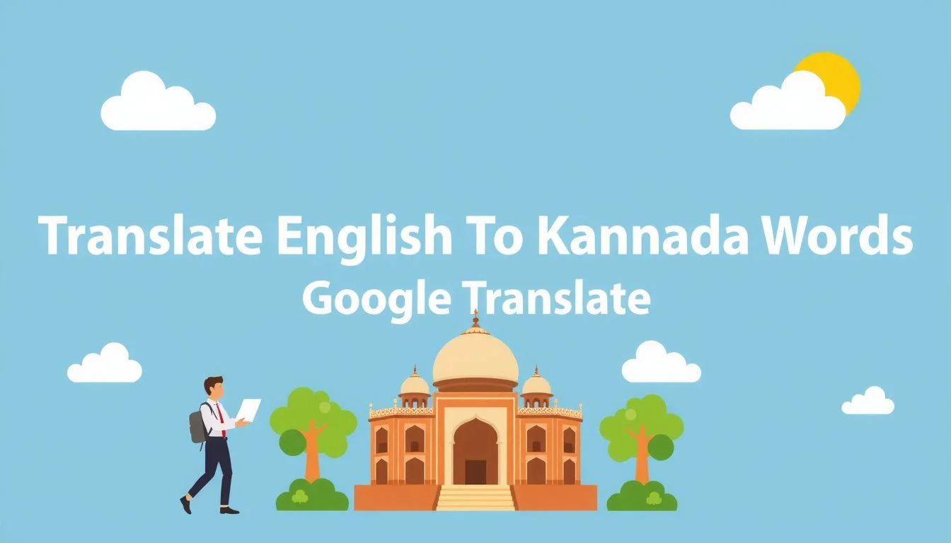 Translate English To Kannada Words Google Translate
